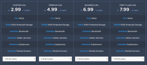 shared hosting