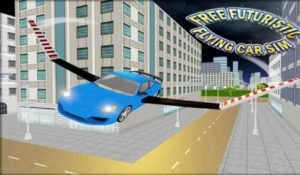 Futuristic Flying Car Simulator